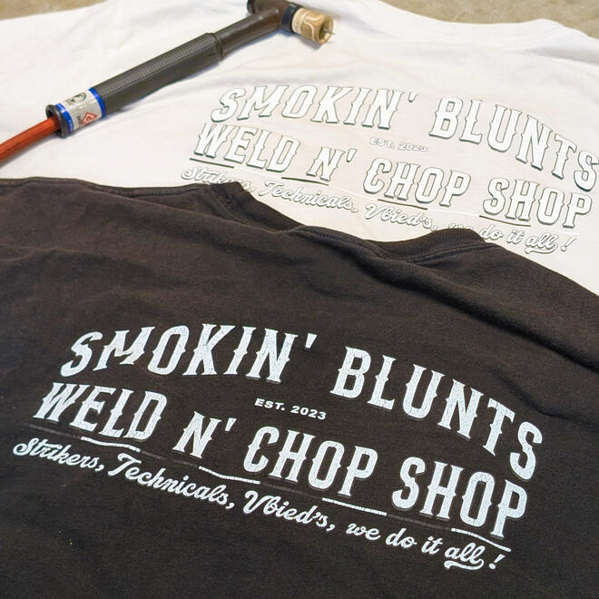 The original two, these shirts are over a year old!